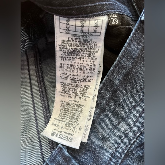 Guess Premium Dark blue Daredevil Skinny Jeans with crystal-like details. - Picture 5 of 10